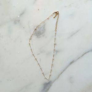 Borcik Dainty Moonstone Choker
